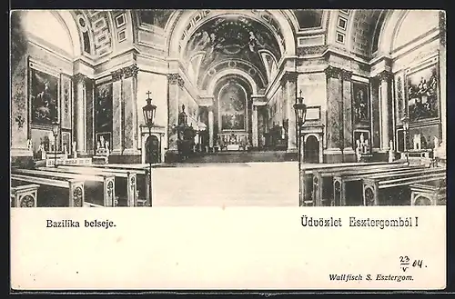 AK Esztergom, Bazilika belseje