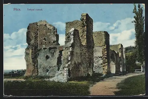 AK Pécs, Tettyei romok