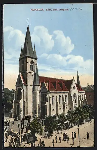 AK Kaposvár, Rom. kath. templom