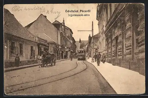 AK Pécs, Irgalmasok-utca