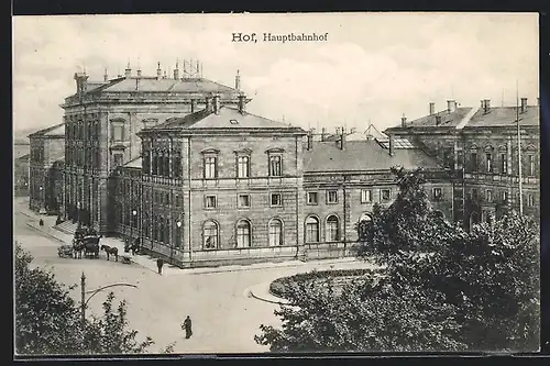 AK Hof i. B., Hauptbahnhof