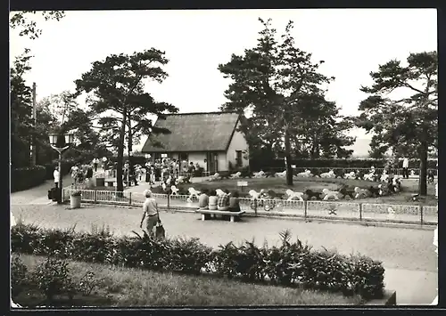 AK Zinnowitz /Kr. Wolgast, Der Kindersportgarten des Ostseebades