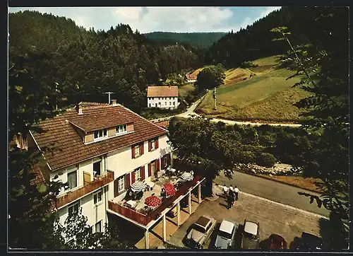 AK Bad Rippoldsau /Schwarzwald, Hotel Zum Letzten G#stehr, Bes. E. Leuthner