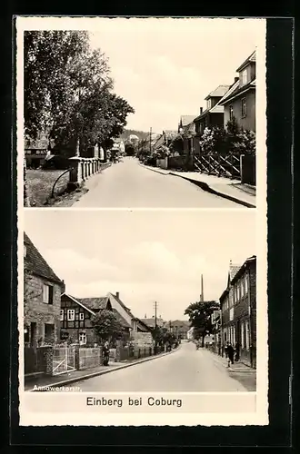 AK Einberg, Annawerkerstrasse, Ortspartie