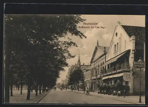 AK Neumünster, Grossflecken mit Café Aegir