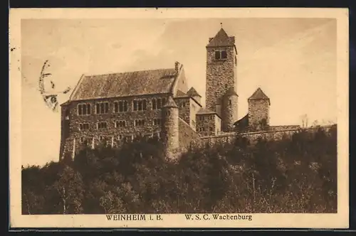 AK Weinheim i. B., W. S. C. Wachenburg