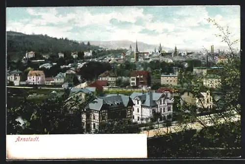 AK Arnstadt / Thür., Panorama