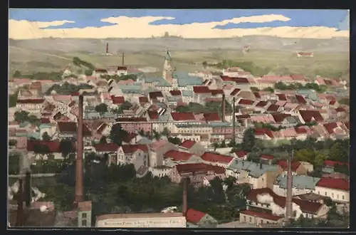 AK Rosswein, Totalansicht aus der Vogelschau