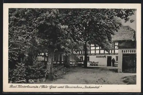 AK Bad Klosterlausnitz, Gast- und Pensionshaus Sachsenhof