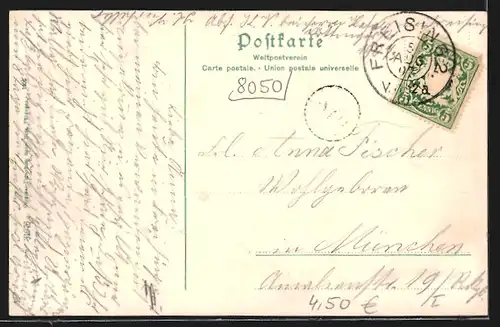 AK Freising, Partie an der Moosach