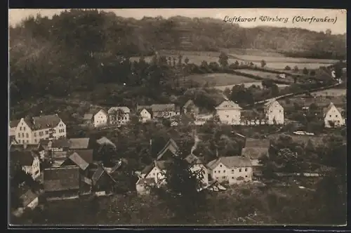 AK Wirsberg / Obfr., Ortsansicht aus der Vogelschau