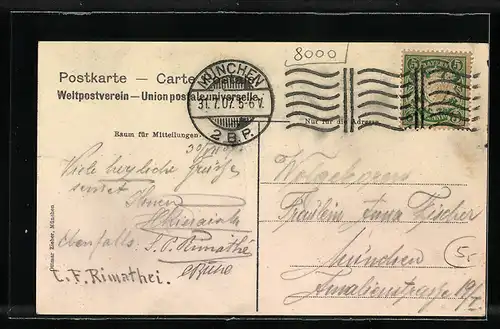 AK München, Restaurant Platzl