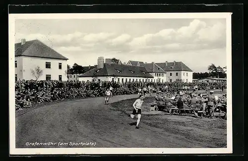 AK Grafenwöhr, Laufwettbewerb auf dem Sportplatz