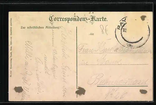 AK Payerbach a. Semmering, Hauptplatz