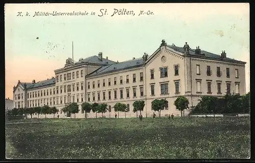 AK St. Pölten, K. und k. Militär-Unterrealschule