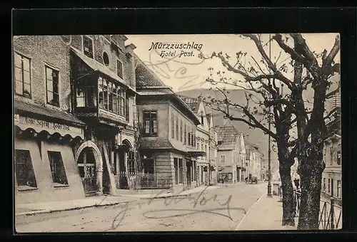 AK Mürzzuschlag, Hotel Post