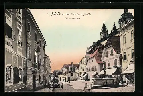 AK Melk in der Wachau, Wienerstrasse