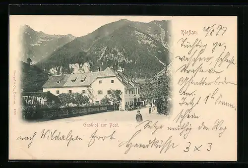 AK Hieflau, Gasthof zur Post