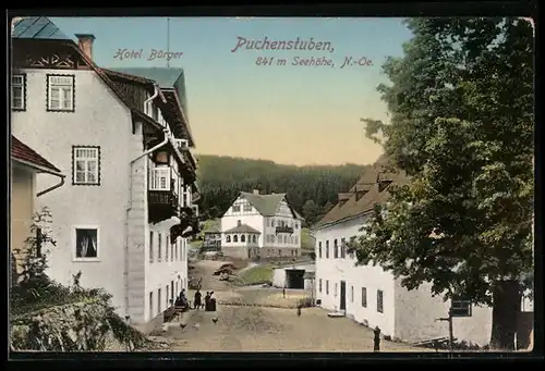 AK Puchenstuben, Hotel Burger