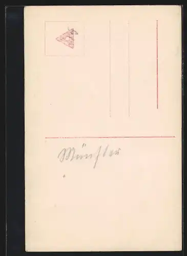 AK Kronprinz Wilhelm mit Tochter Prinzessin Alexandrine