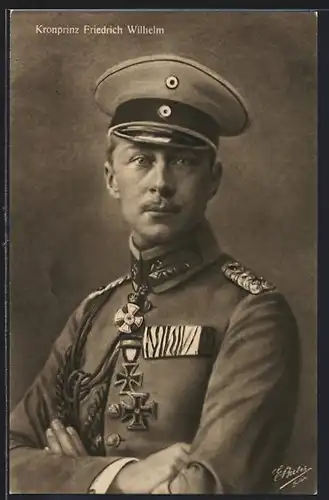 AK Kronprinz Wilhelm von Preussen in Uniform