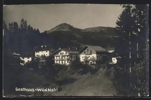 AK Wildbichl, Blick auf das Gasthaus