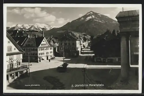 AK Dornbirn, Marktplatz