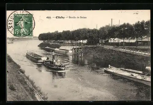 AK Clichy, Bords de Seine