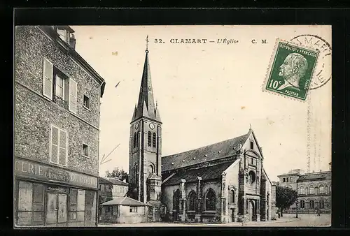 AK Clamart, L`Èglise