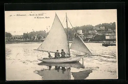 AK Billancourt, Bords de Seine