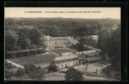 AK Plessis-Piquet, Ancien Chateau Colbert, actuellement Ecole Horticole, Panorama