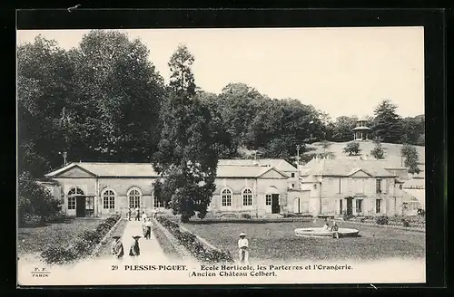 AK Plessis-Piquet, Ecole Horticole, les Parterres et l`Orangerie