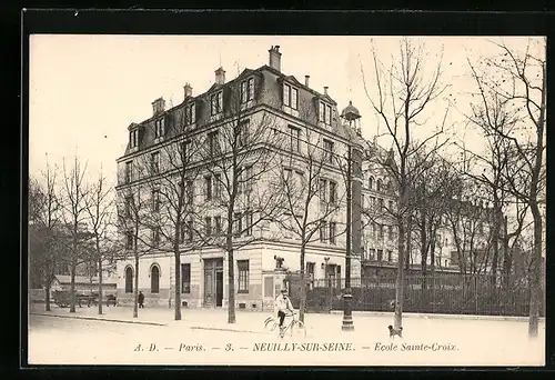 AK Neuilly-sur-Seine, Ecole Sainte-Croix