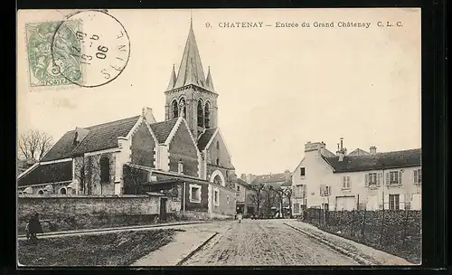 AK Chatenay, Entrèe du Grand Chatenay