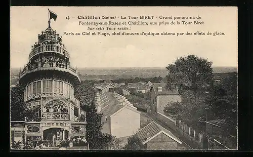 AK Chatillon, Grand panorama de Fontenay-aux-Roses et Chatillon