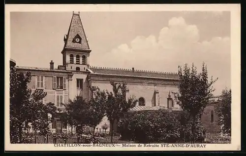 AK Chatillon-sous-Bagneux, Maison de Retraite Ste-Anne-D`Auray