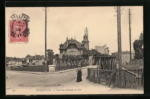 AK Bellevue, Pont du Chemin de Fer