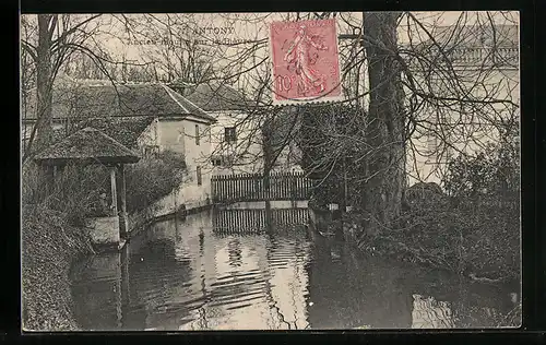 AK Antony, Ancien moulin sur la Bièvre