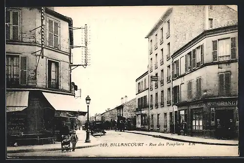 AK Ballancourt, Rue des Peupliers