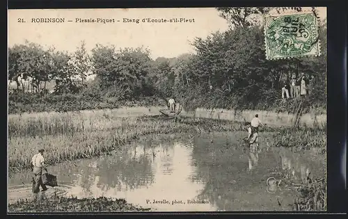 AK Robinson, Plessis-Piquet, Etang d'Ecoute-s'il-Pleut