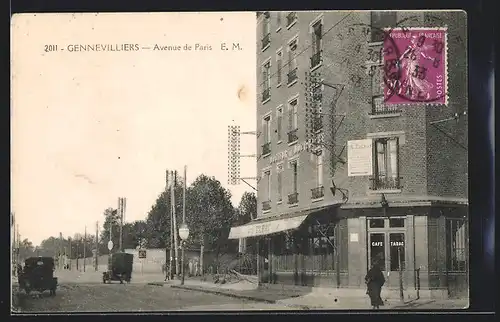 AK Gennevilliers, Avenue de Paris