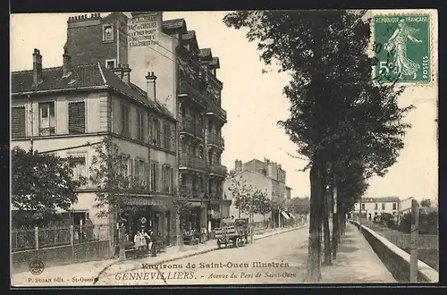 AK Gennevilliers, Avenue du Pont de Saint-Ouen