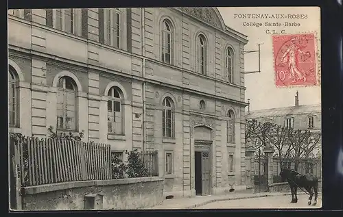 AK Fontenay-aux-Roses, Collège Sainte-Barbe
