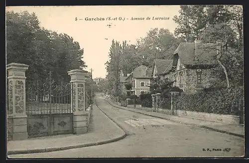 AK Garches, Avenue de Lorraine