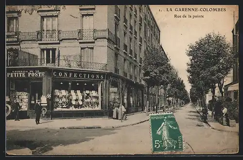 AK La Garenne-Colombes, Rue de la pointe