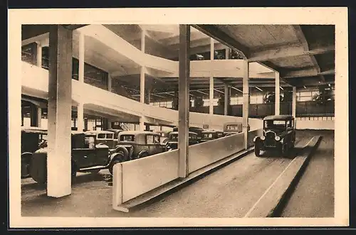 AK La Garenne, Entrepot-Contenance 1000 voltures