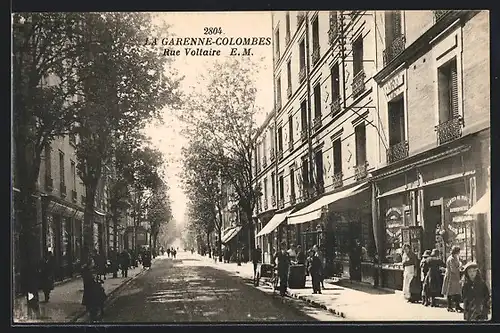 AK La Garenne-Colombes, Rue Voltaire