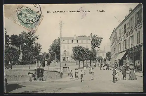 AK Garches, Place des Tilleuls