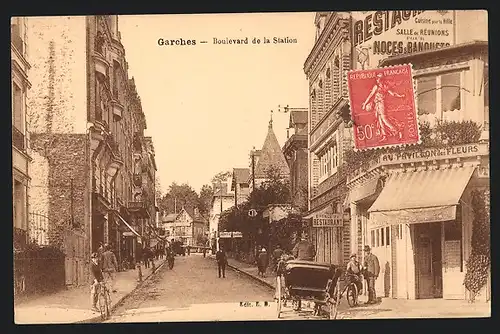 AK Garches, Boulevard de la Station