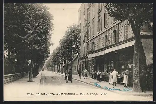 AK La Garenne-Colombes, Rue de l`Aigle